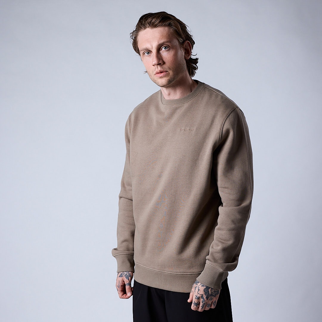 Core sweatshirt Men Dark khaki