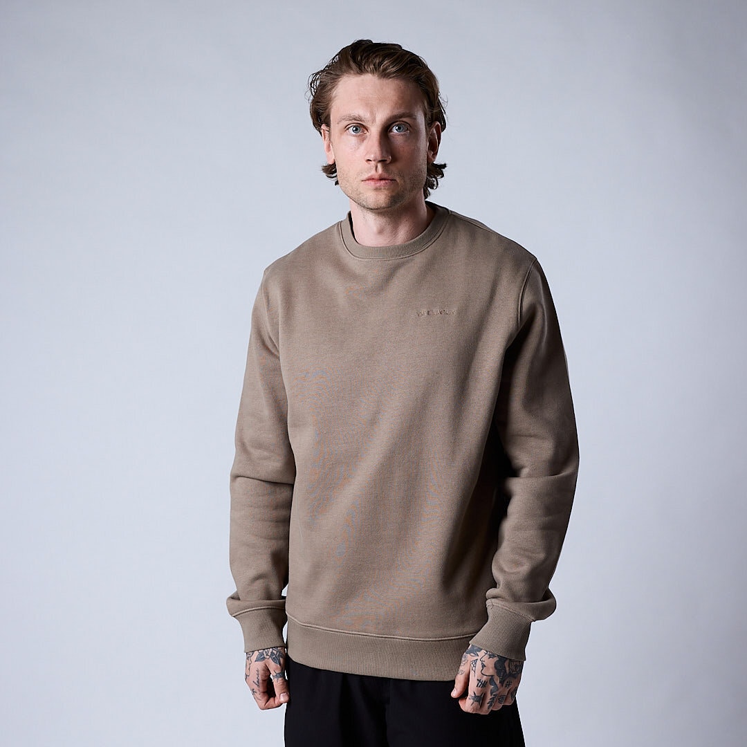 Core sweatshirt Men Dark khaki