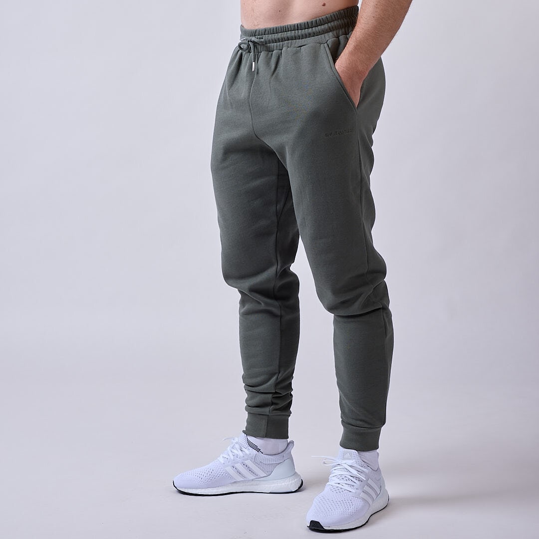 Core sweatpants Men Moss green