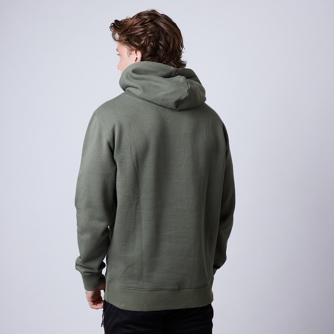 Core hoodie Men Moss green