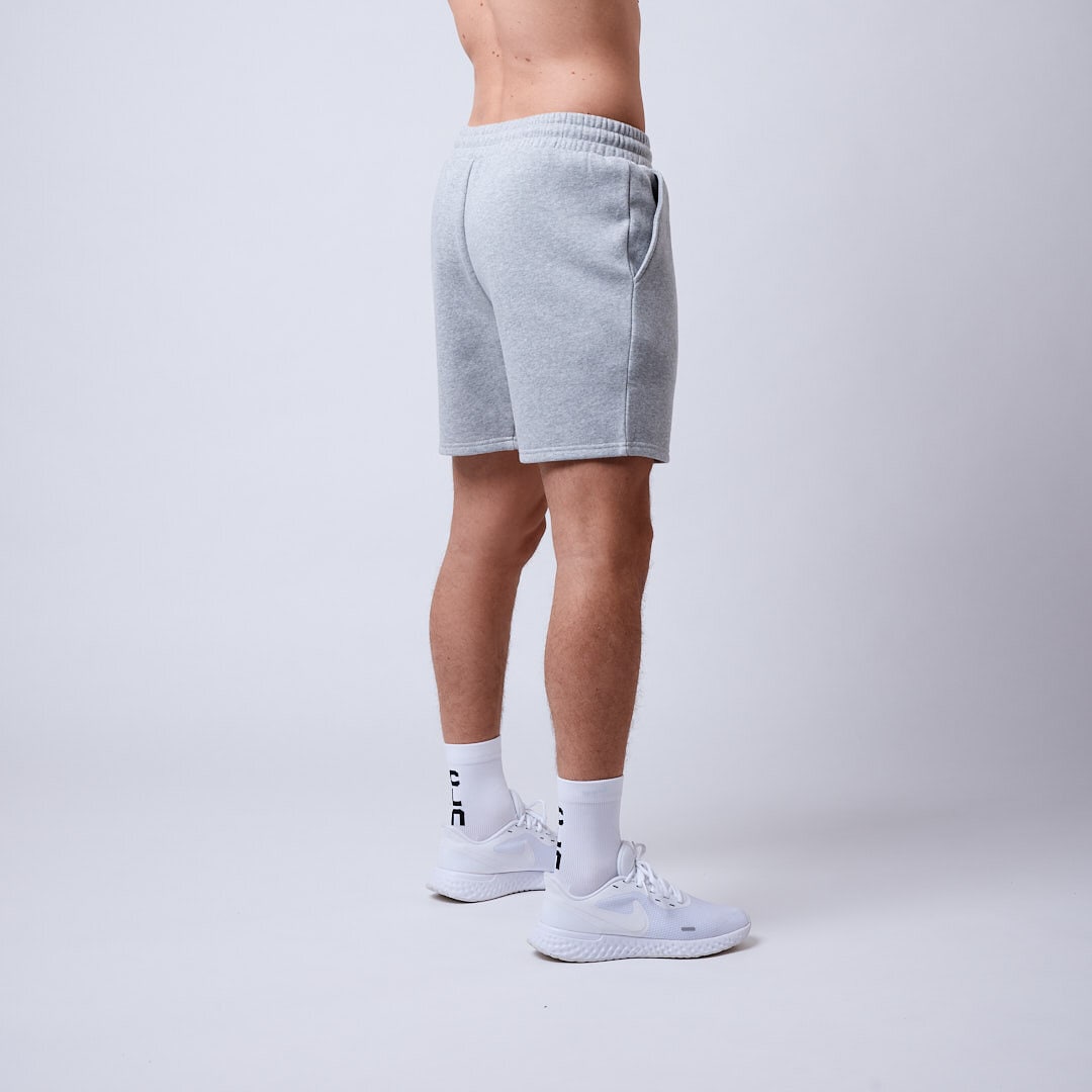 Core sweat shorts Men Grey melange