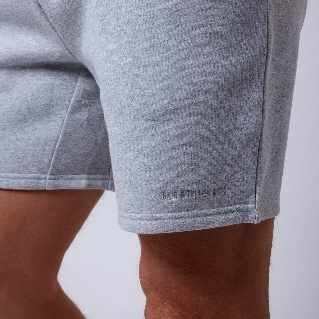 Core sweat shorts Men Grey melange