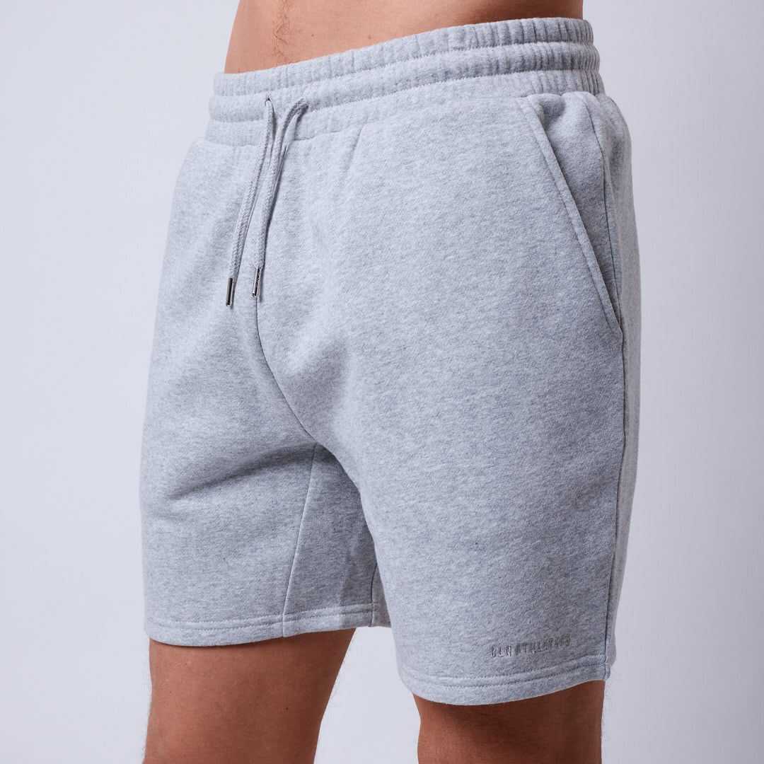 Core sweat shorts Men Grey melange