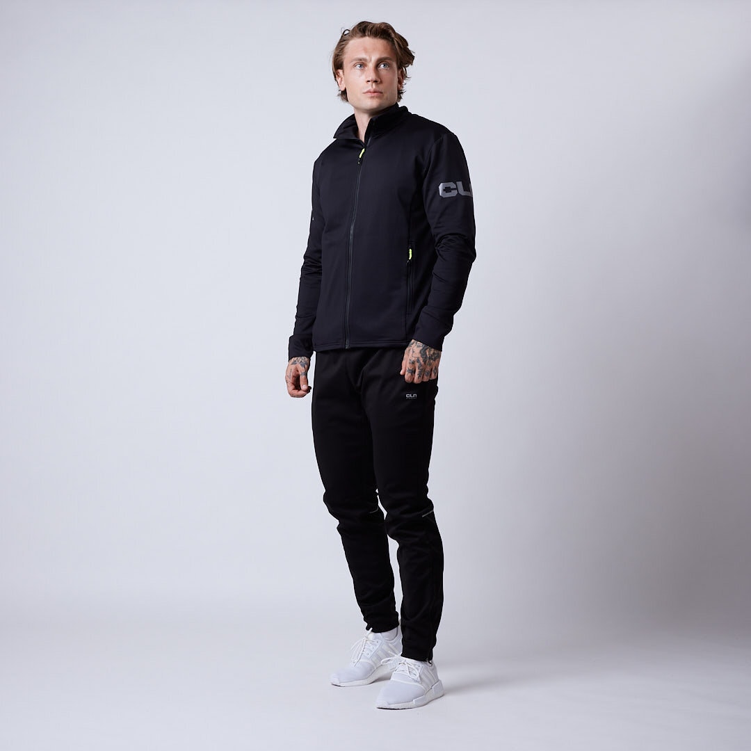 Lane full zip Black
