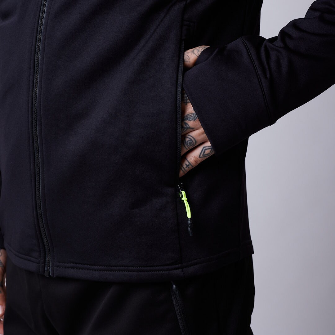 Lane full zip Black