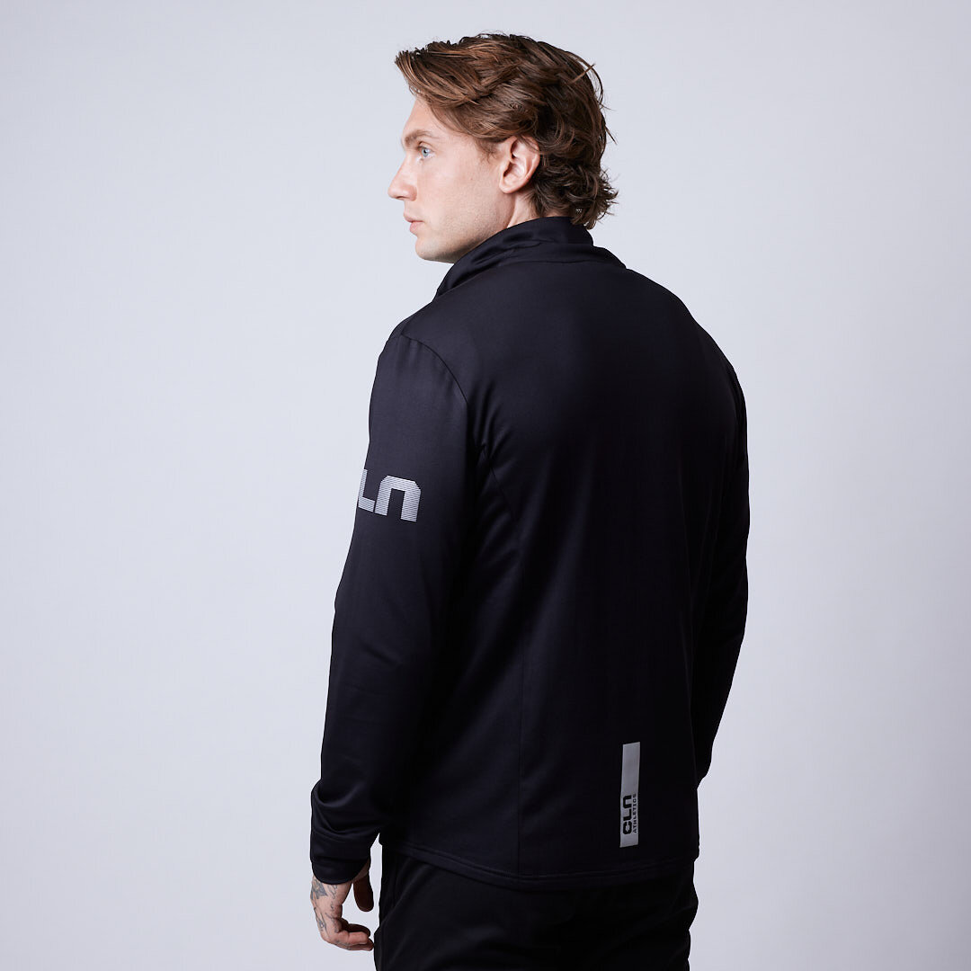 Lane full zip Black