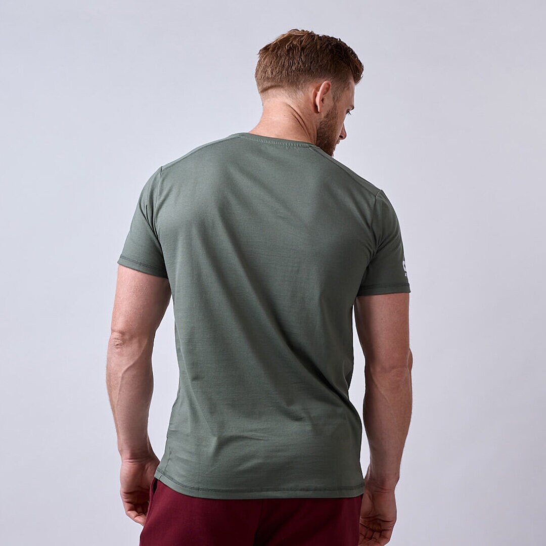 Sled t-shirt Moss green