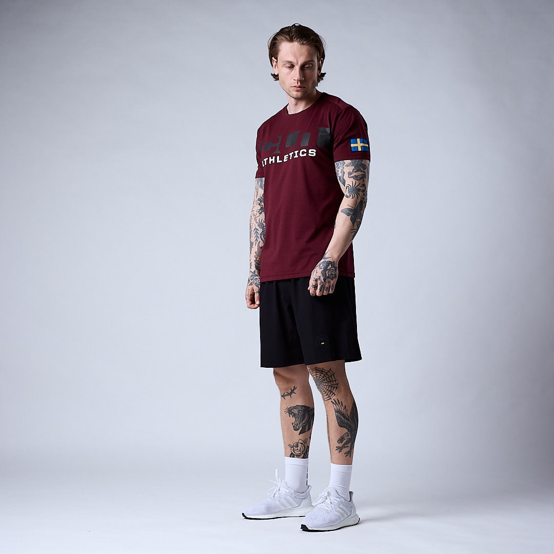 Haze t-shirt Dark red