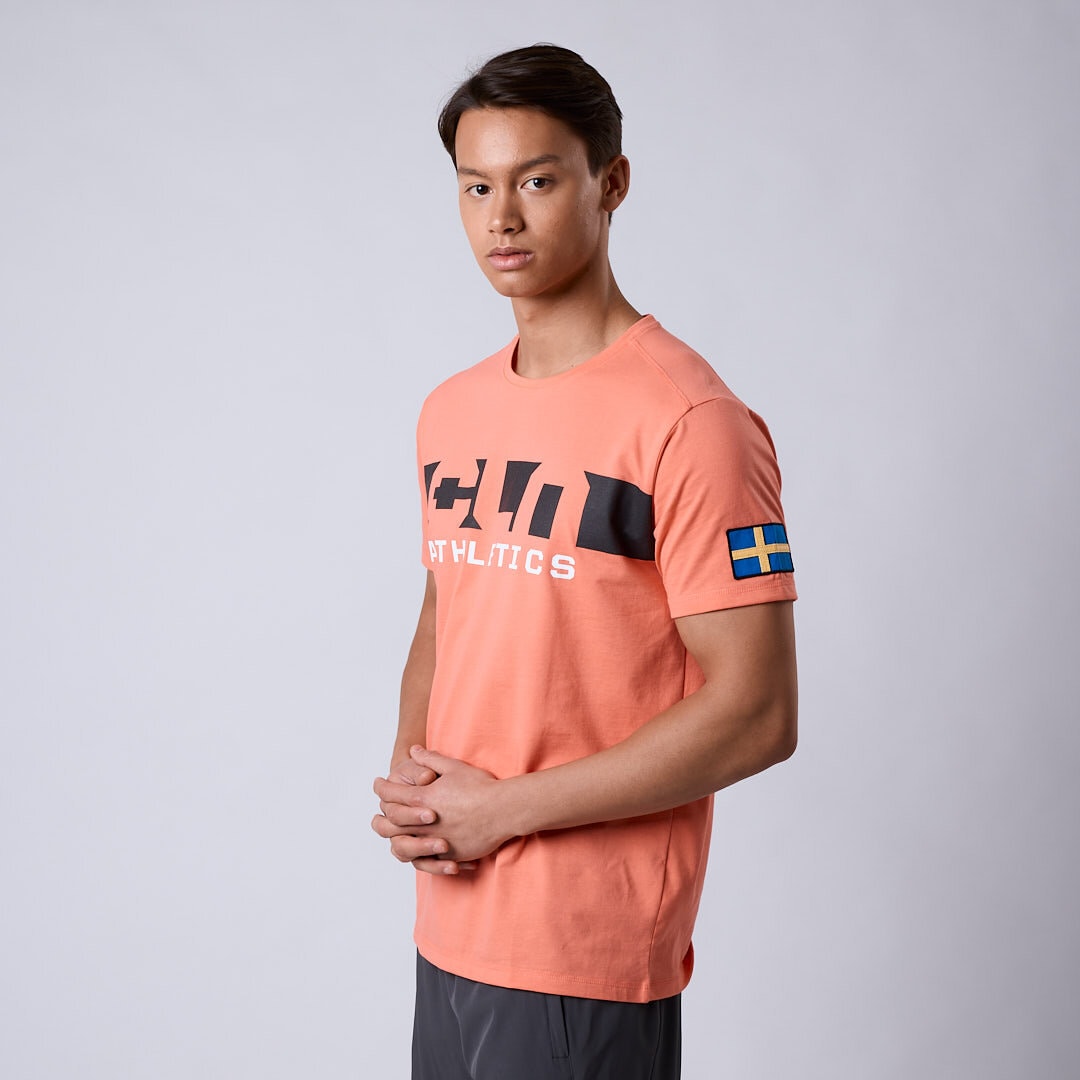 Haze t-shirt Coral peach