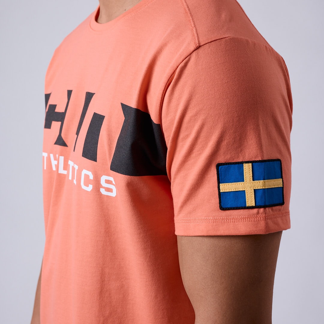 Haze t-shirt Coral peach