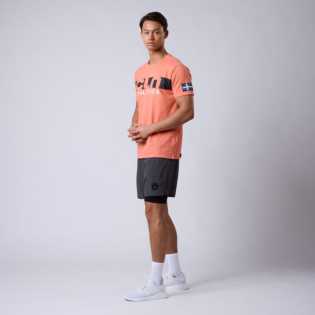 Haze t-shirt Coral peach