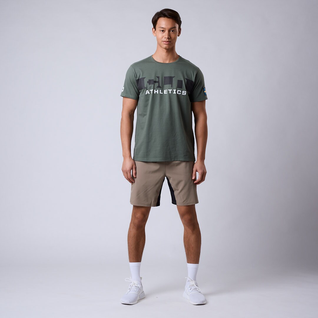 Haze t-shirt Moss green