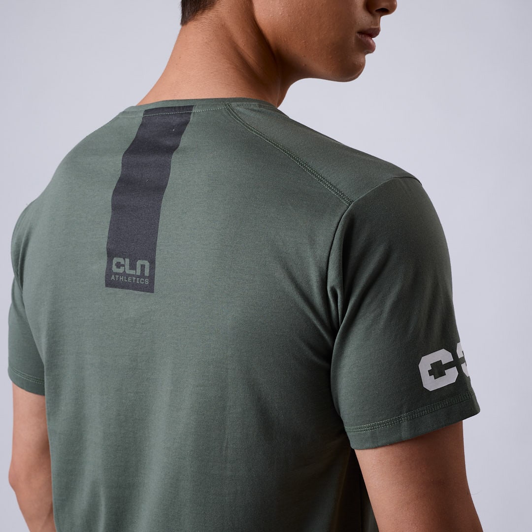 Haze t-shirt Moss green