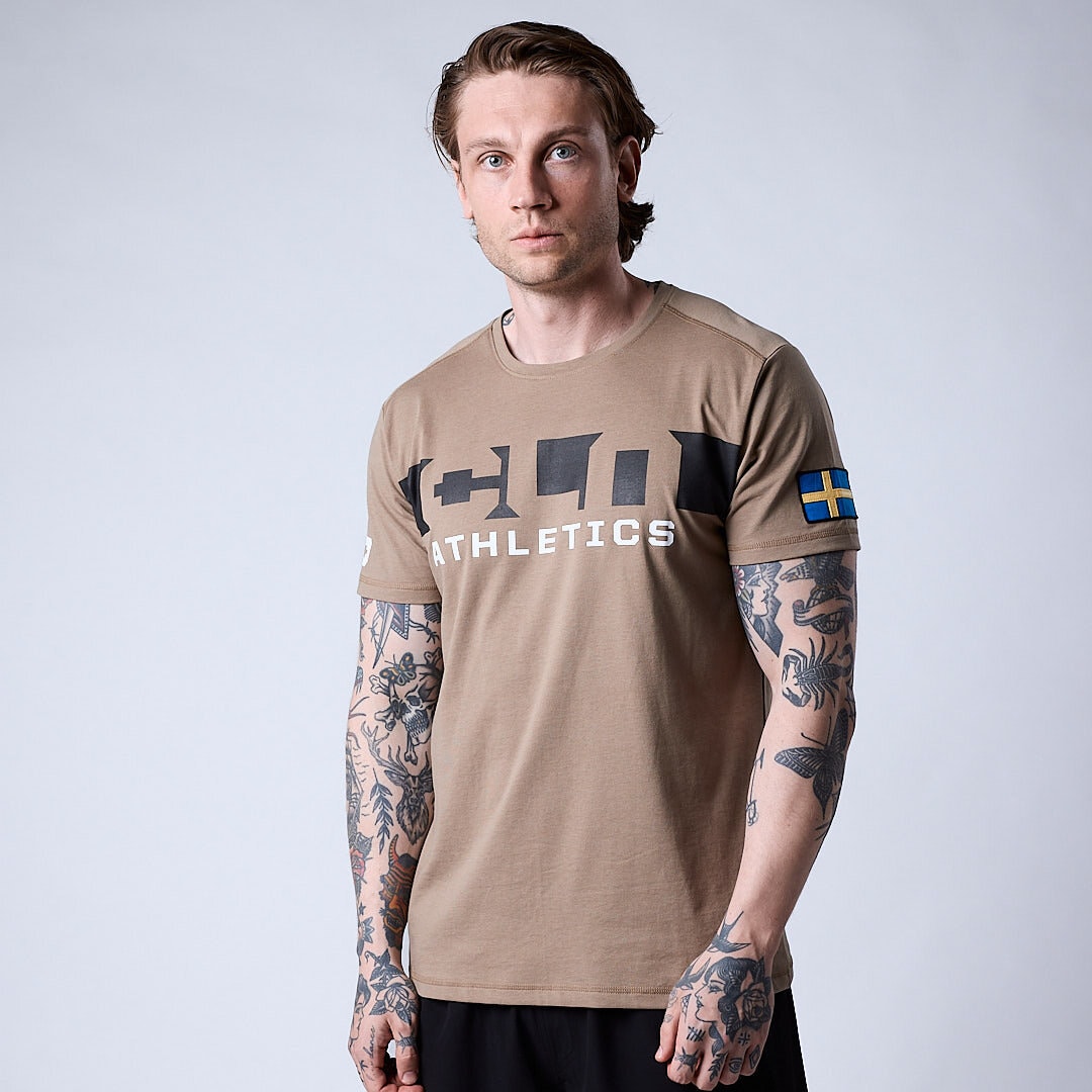 Haze t-shirt Dark khaki
