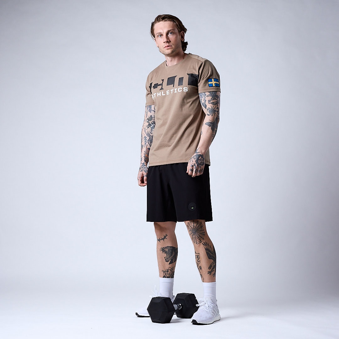 Haze t-shirt Dark khaki