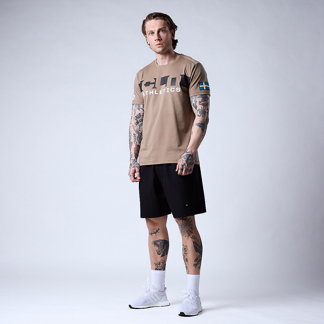 Haze t-shirt Dark khaki