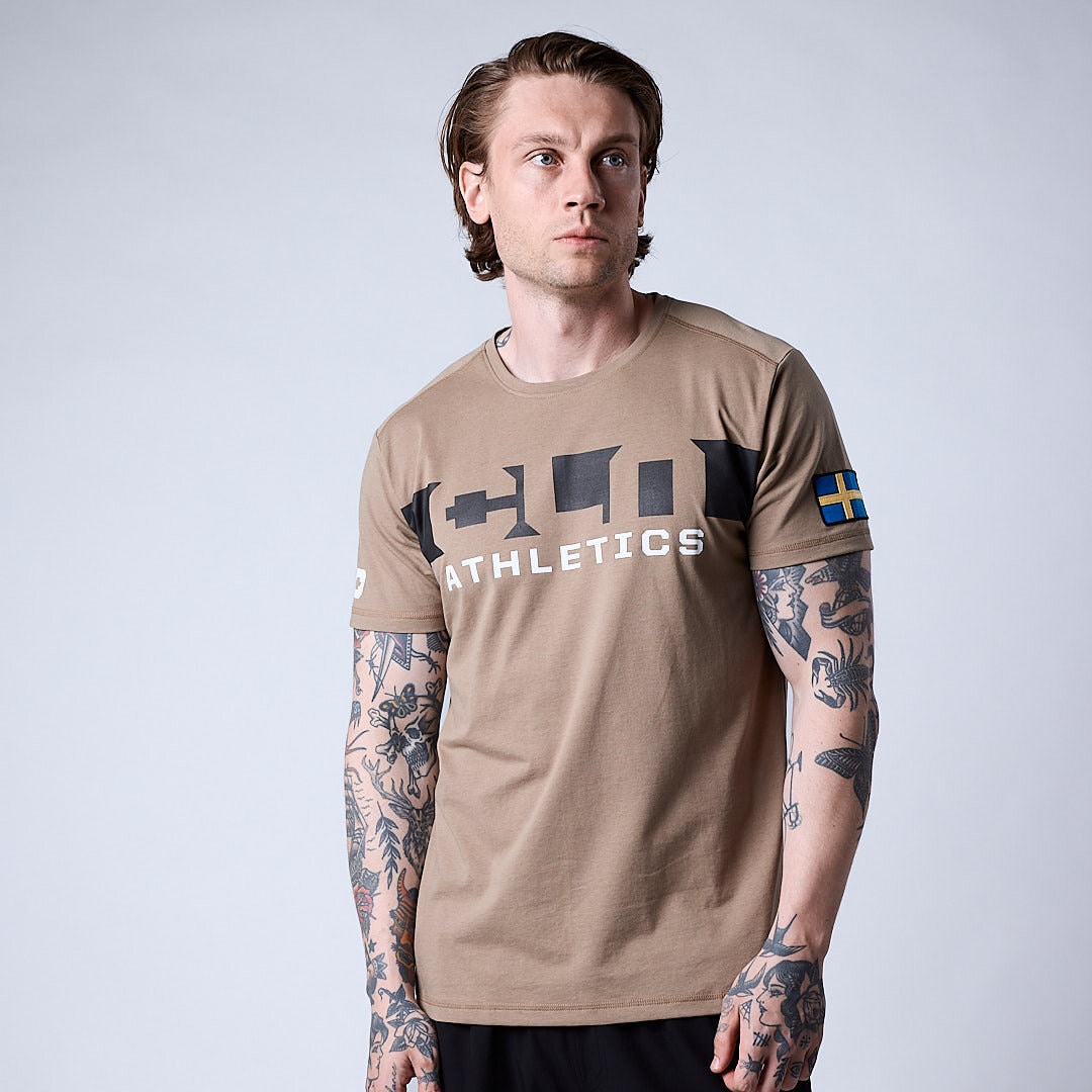 Haze t-shirt Dark khaki