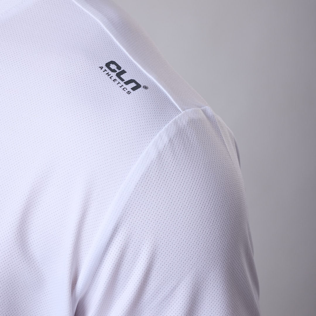 Flow mesh t-shirt White