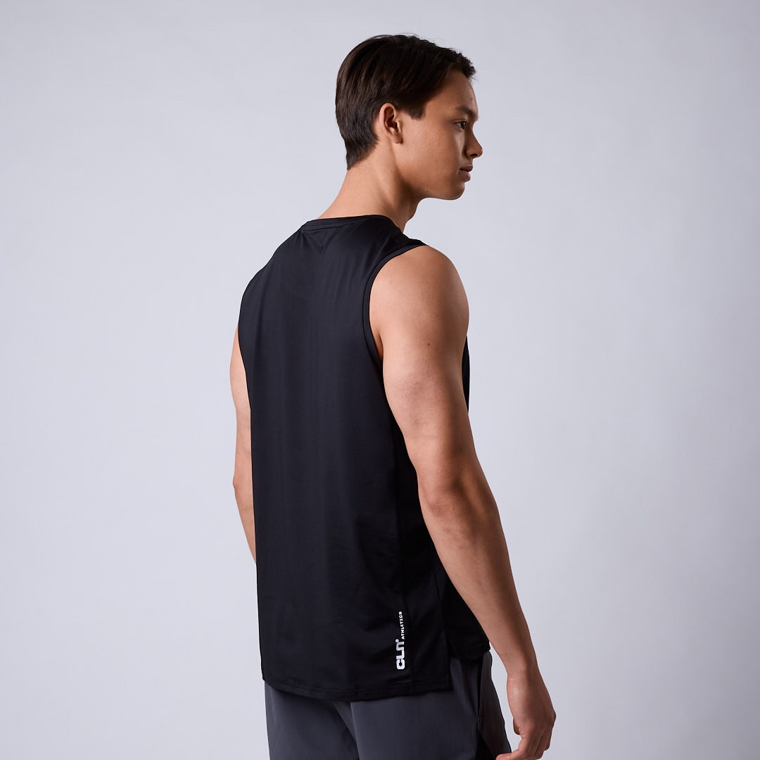 Pace mesh sleeveless Black