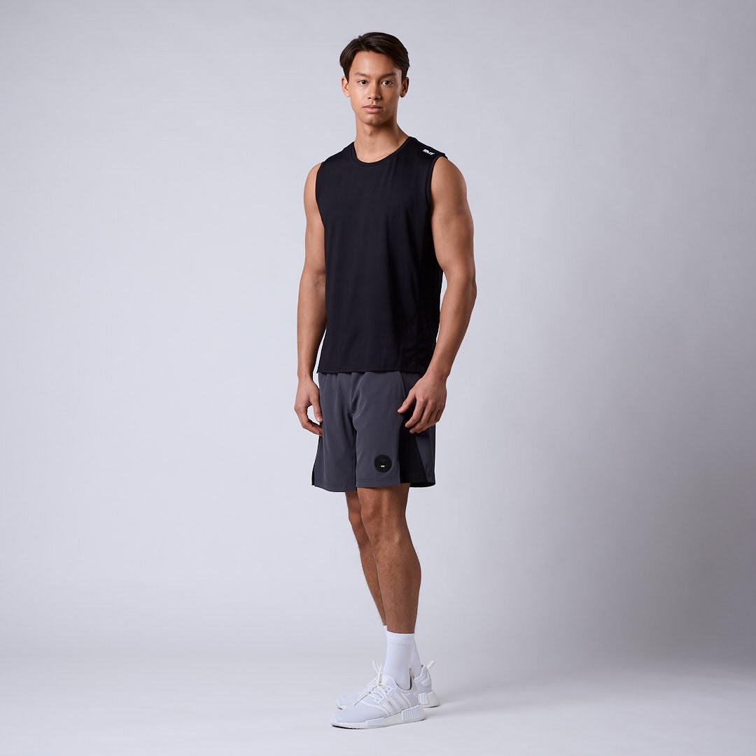 Pace mesh sleeveless Black