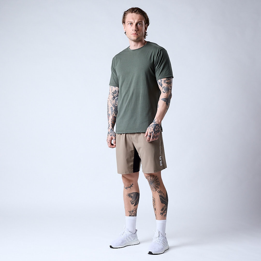 Bamboo t-shirt Men Moss green
