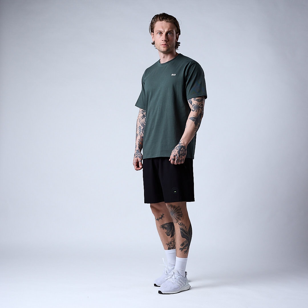 Core t-shirt Men Moss green
