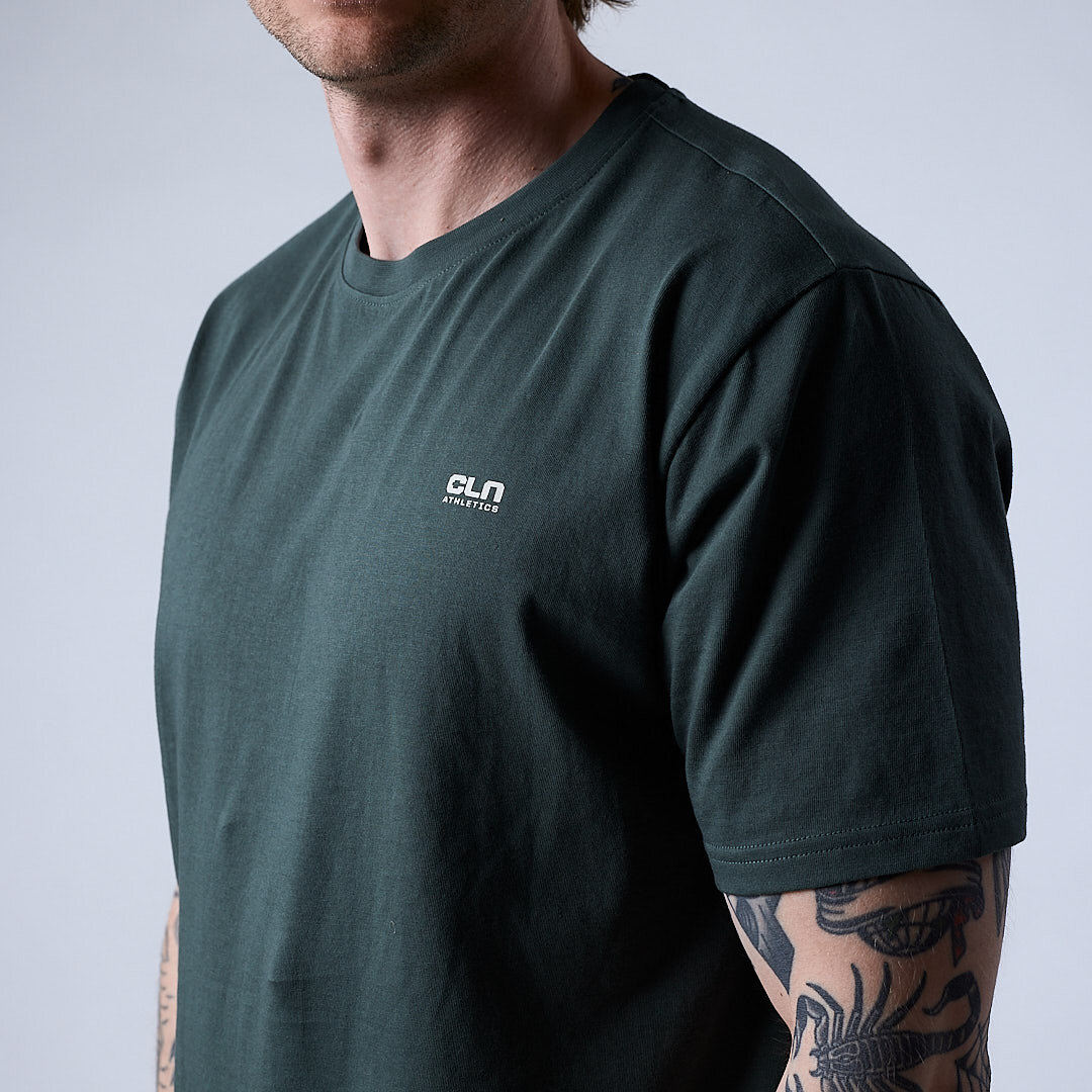 Core t-shirt Men Moss green