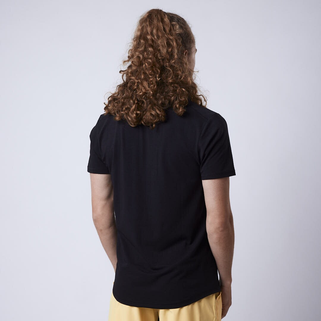 Trap bamboo t-shirt Black