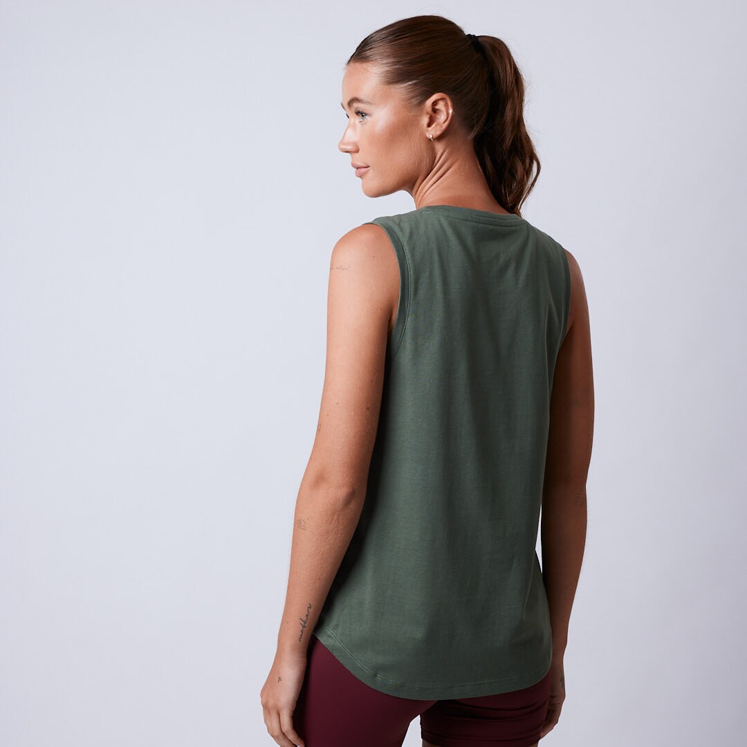 Push tank Moss green