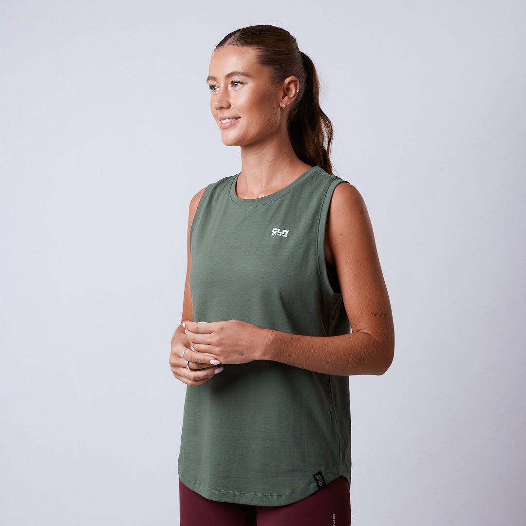 Push tank Moss green