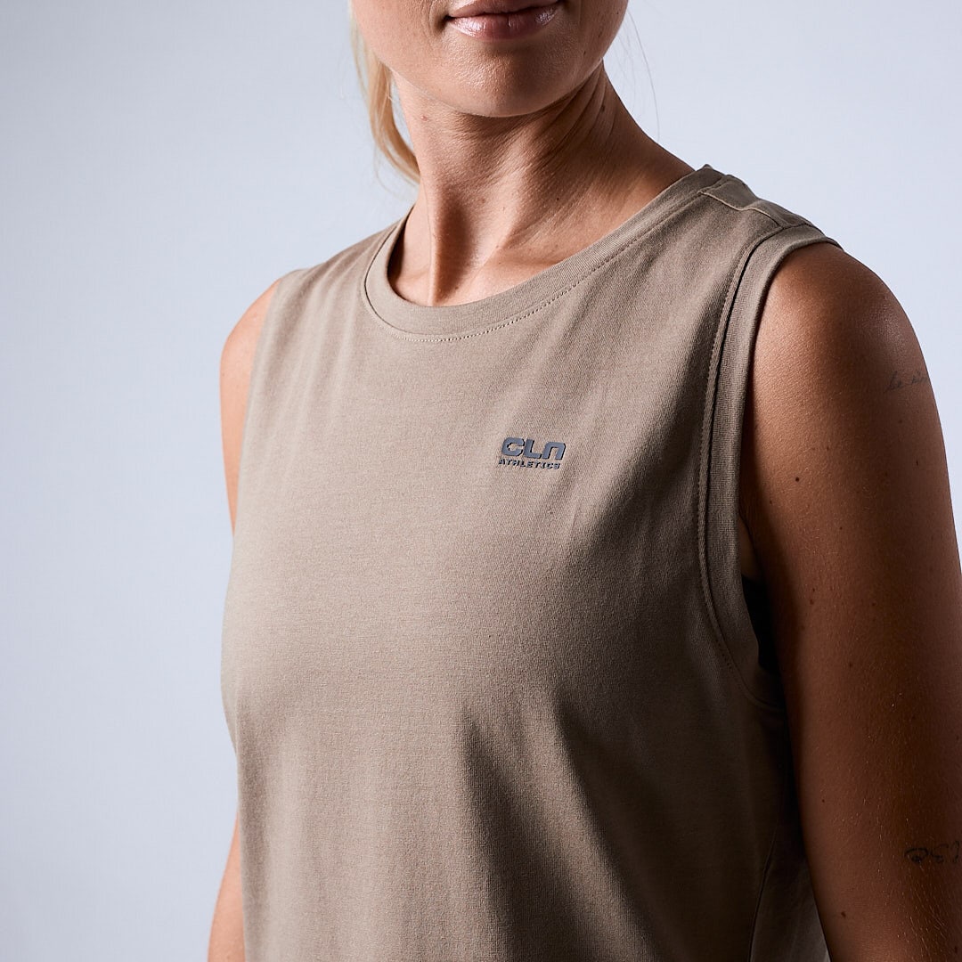 Push tank Dark khaki