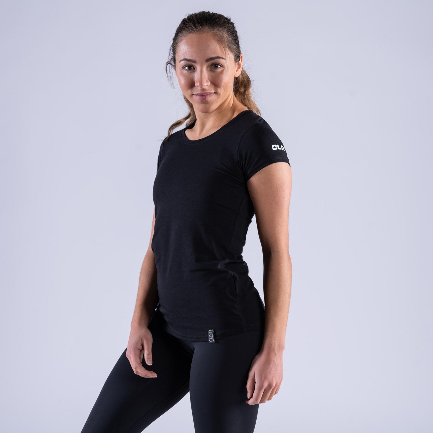 CLN Grip ws bamboo t-shirt Black