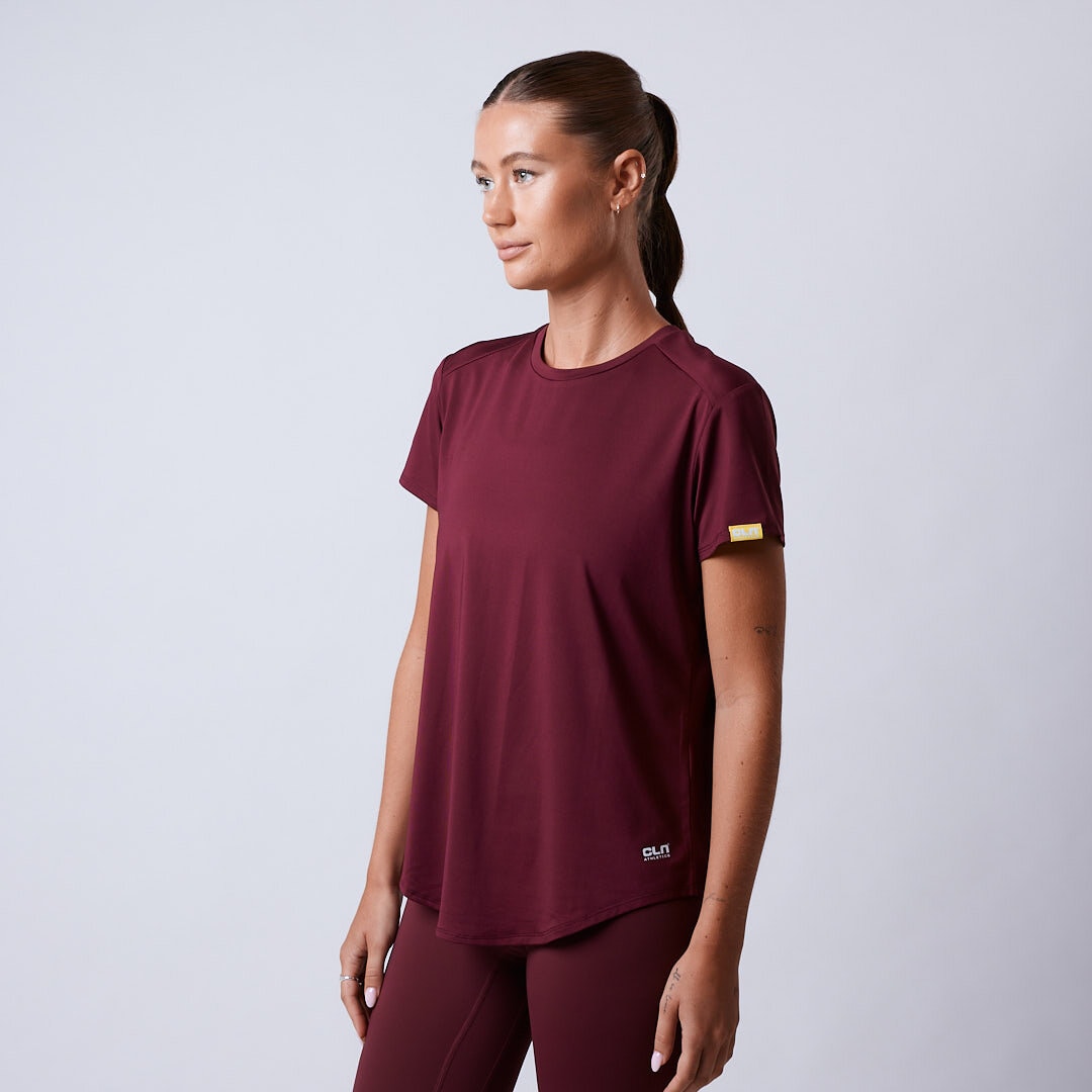 Lucy t-shirt Dark red