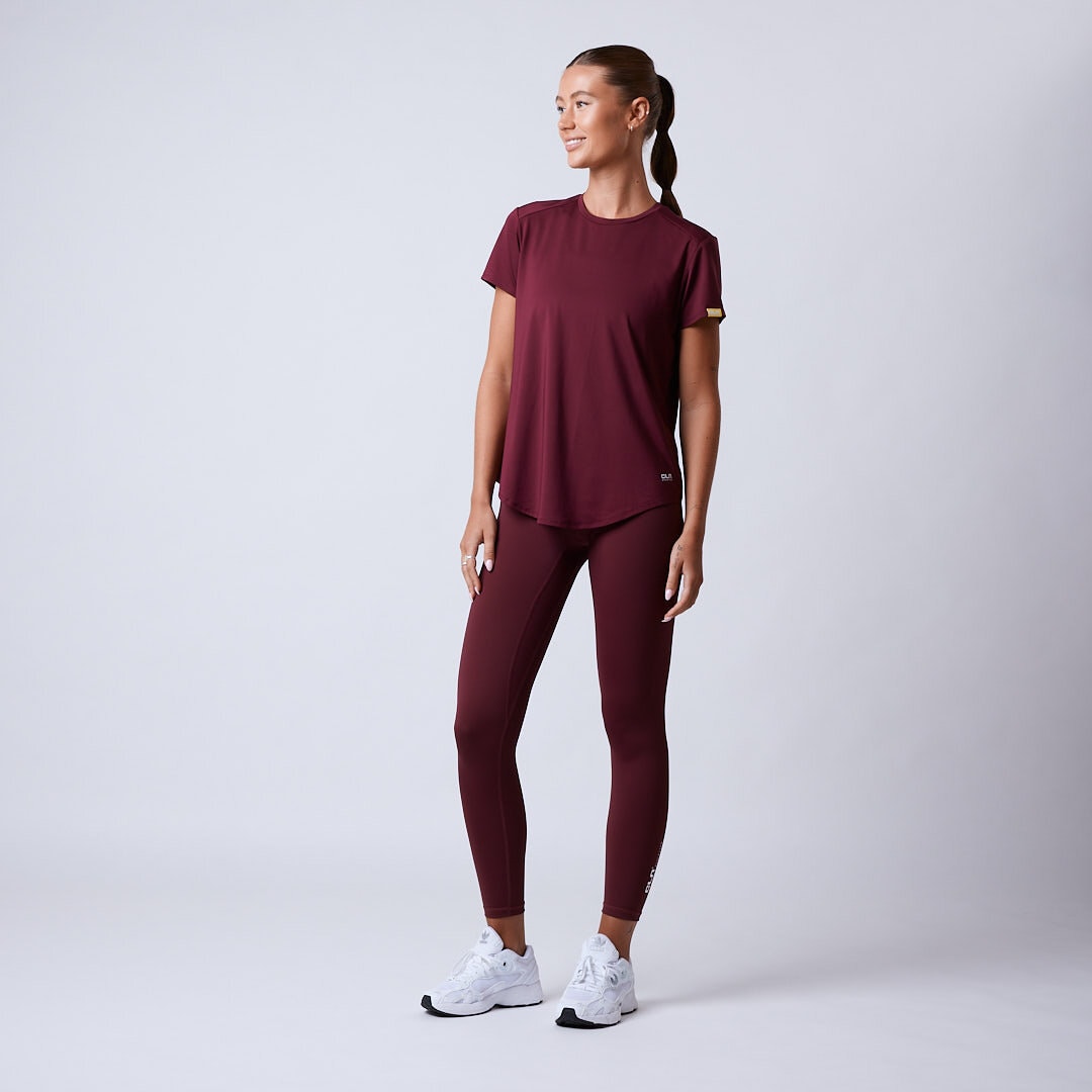 Lucy t-shirt Dark red