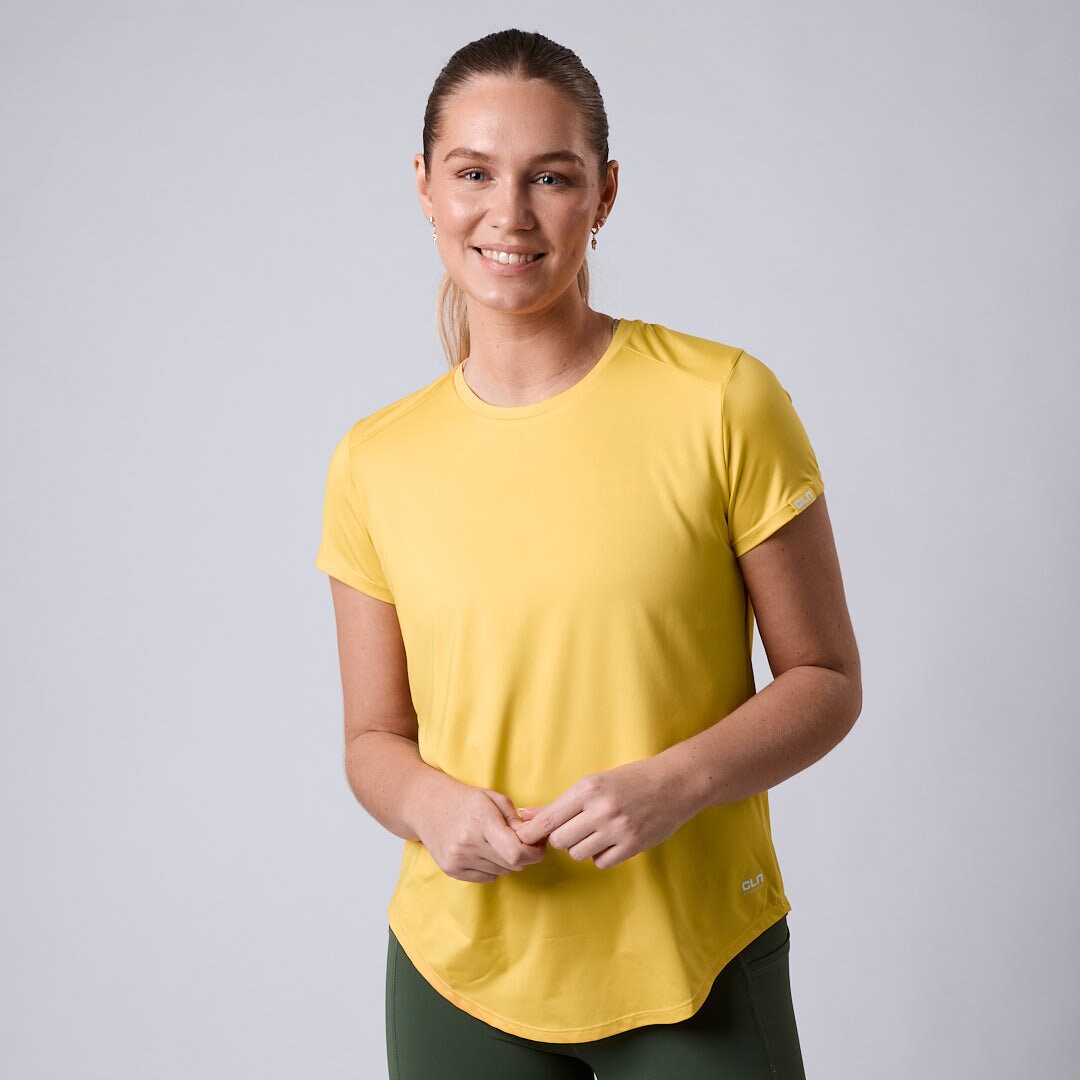 Lucy t-shirt Golden yellow