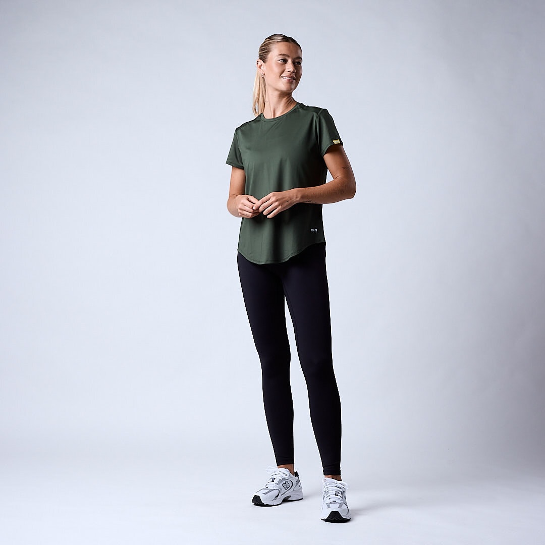 Lucy t-shirt Kombu green