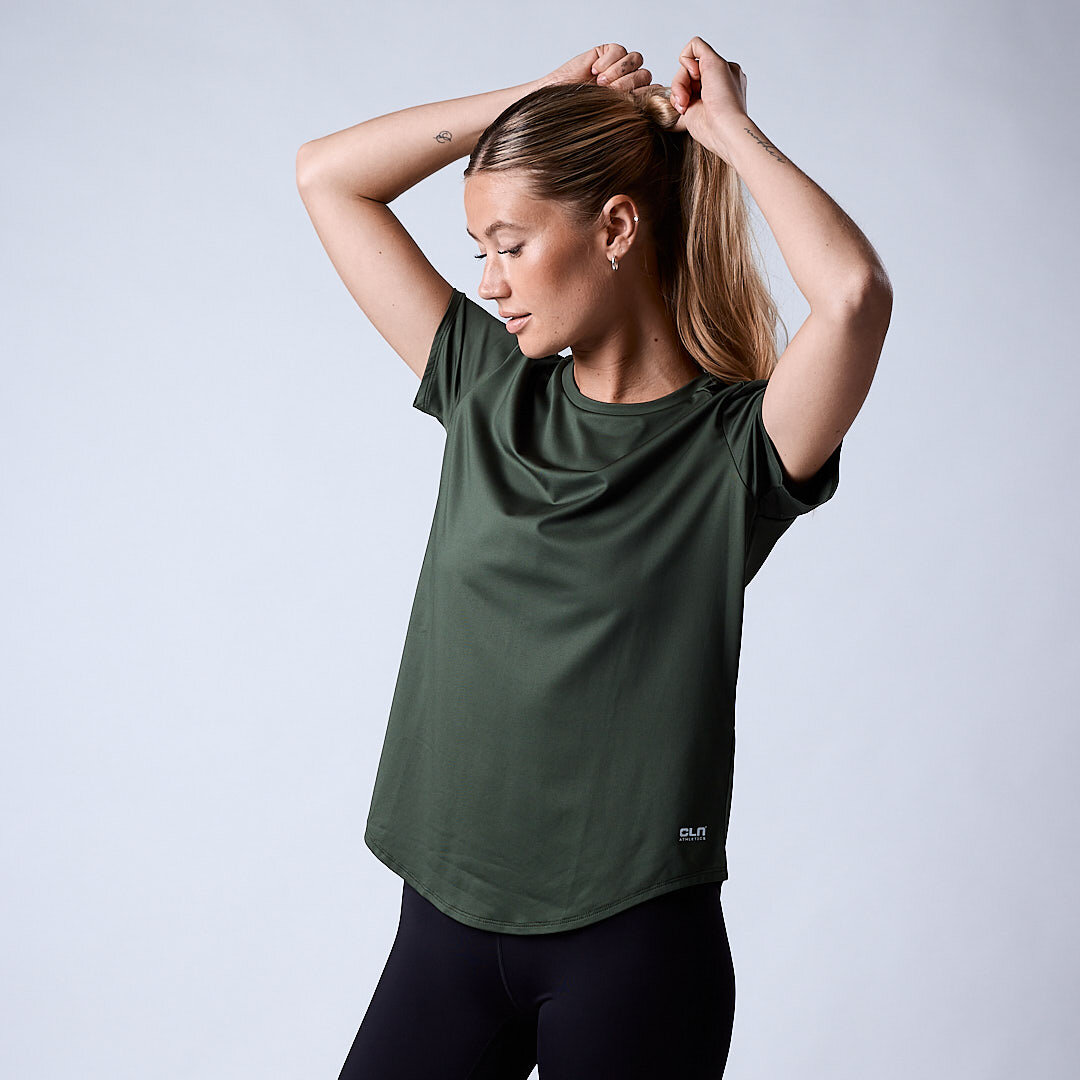 Lucy t-shirt Kombu green