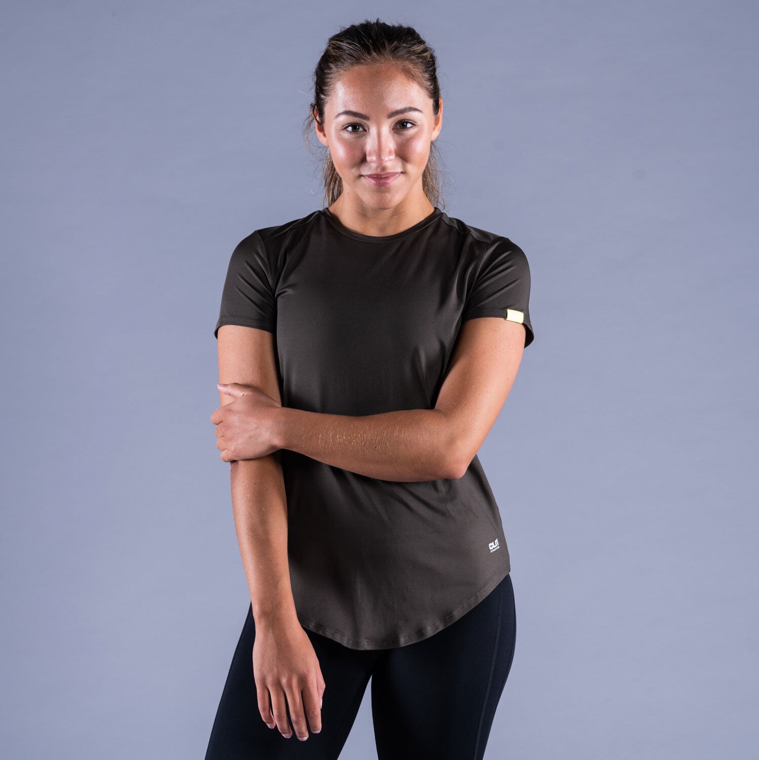 CLN Lucy ws t-shirt Black olive