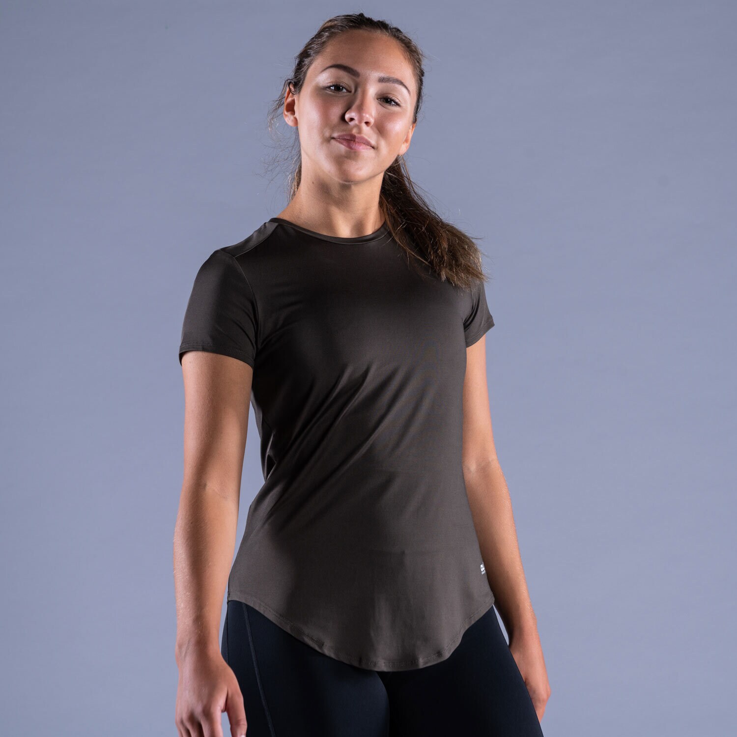 CLN Lucy ws t-shirt Black olive