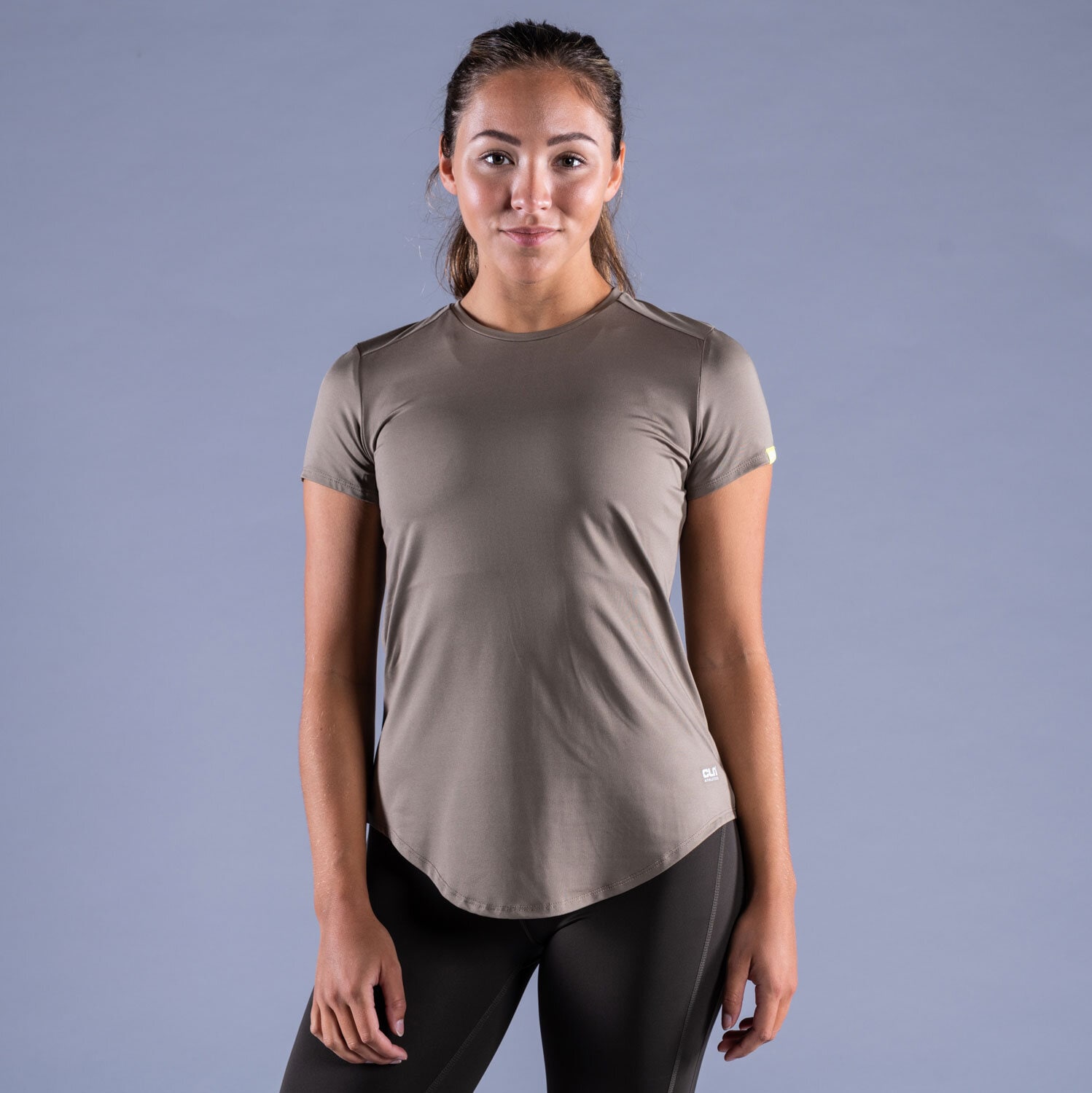 CLN Lucy ws t-shirt Dark khaki