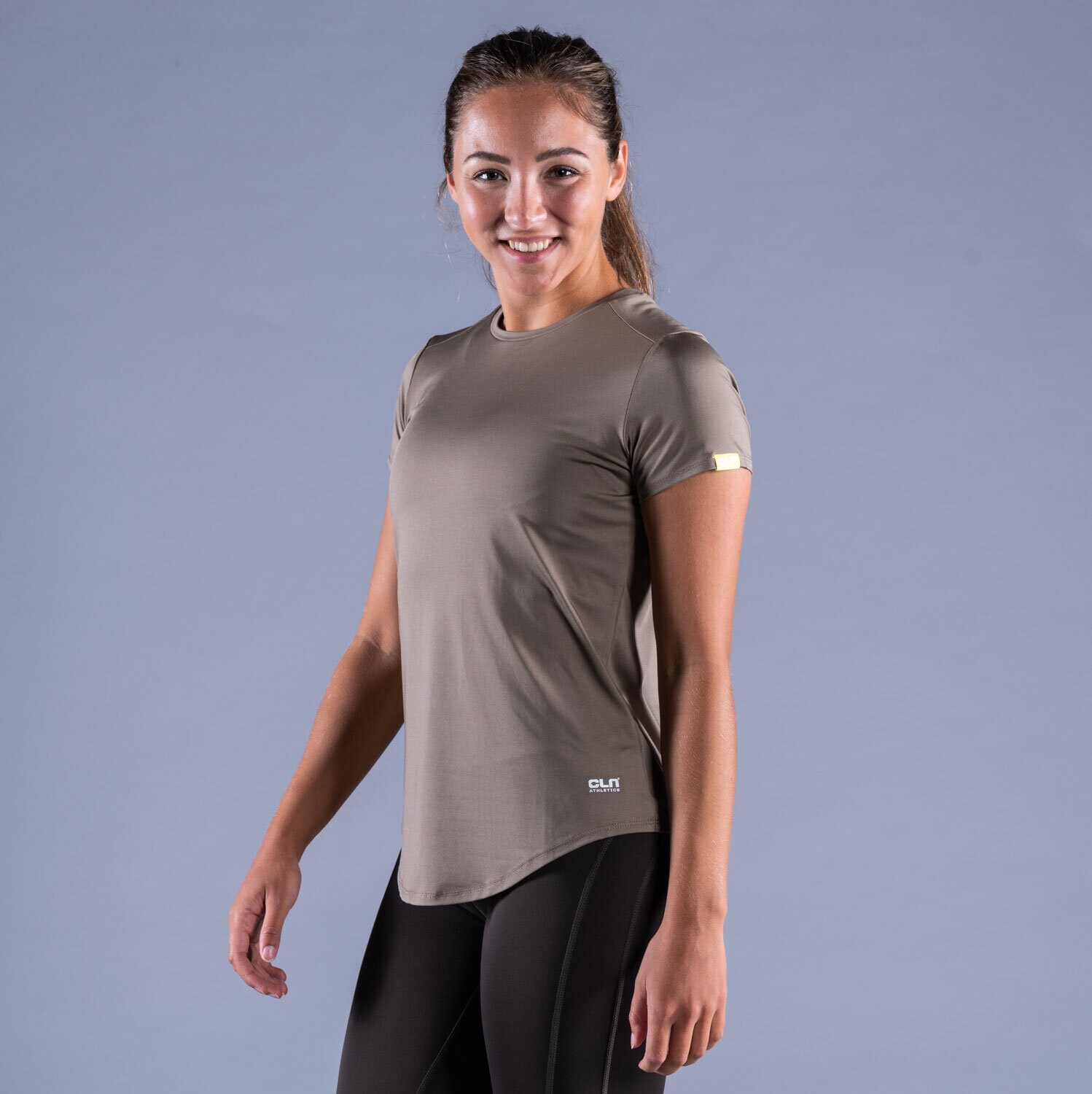CLN Lucy ws t-shirt Dark khaki