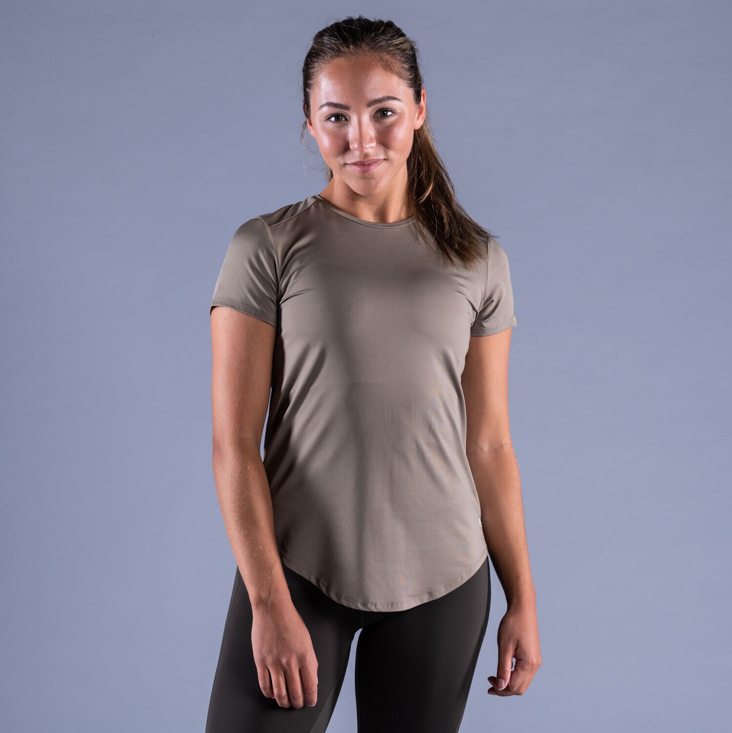CLN Lucy ws t-shirt Dark khaki