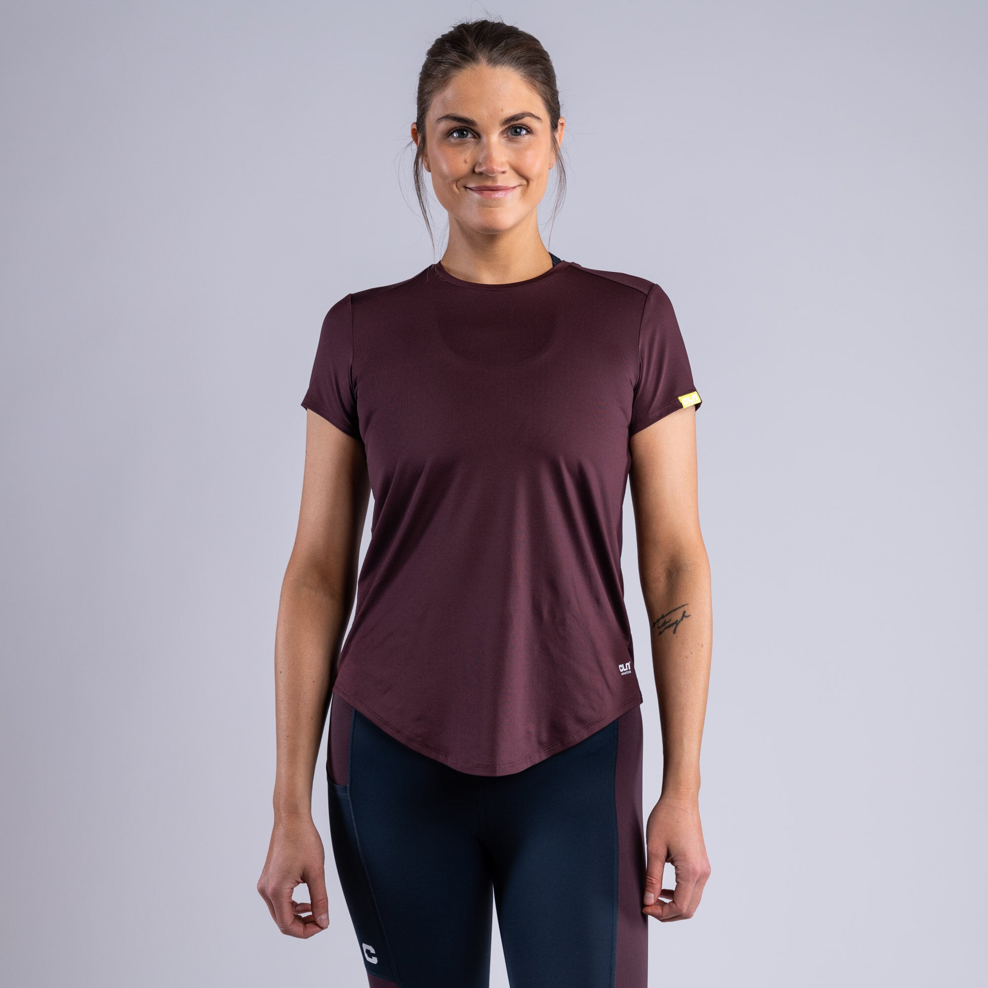 CLN Lucy ws t-shirt Dark wine