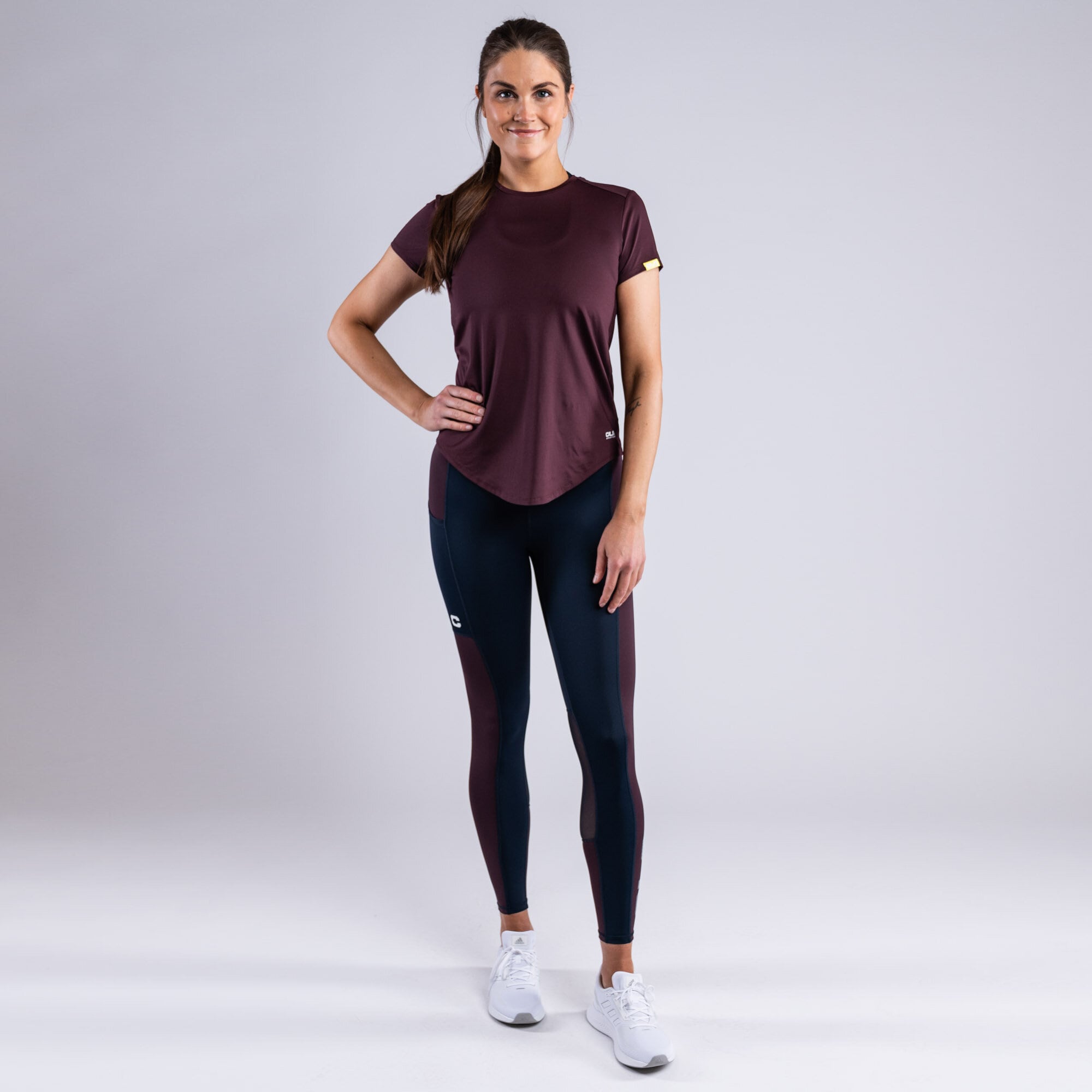 CLN Lucy ws t-shirt Dark wine