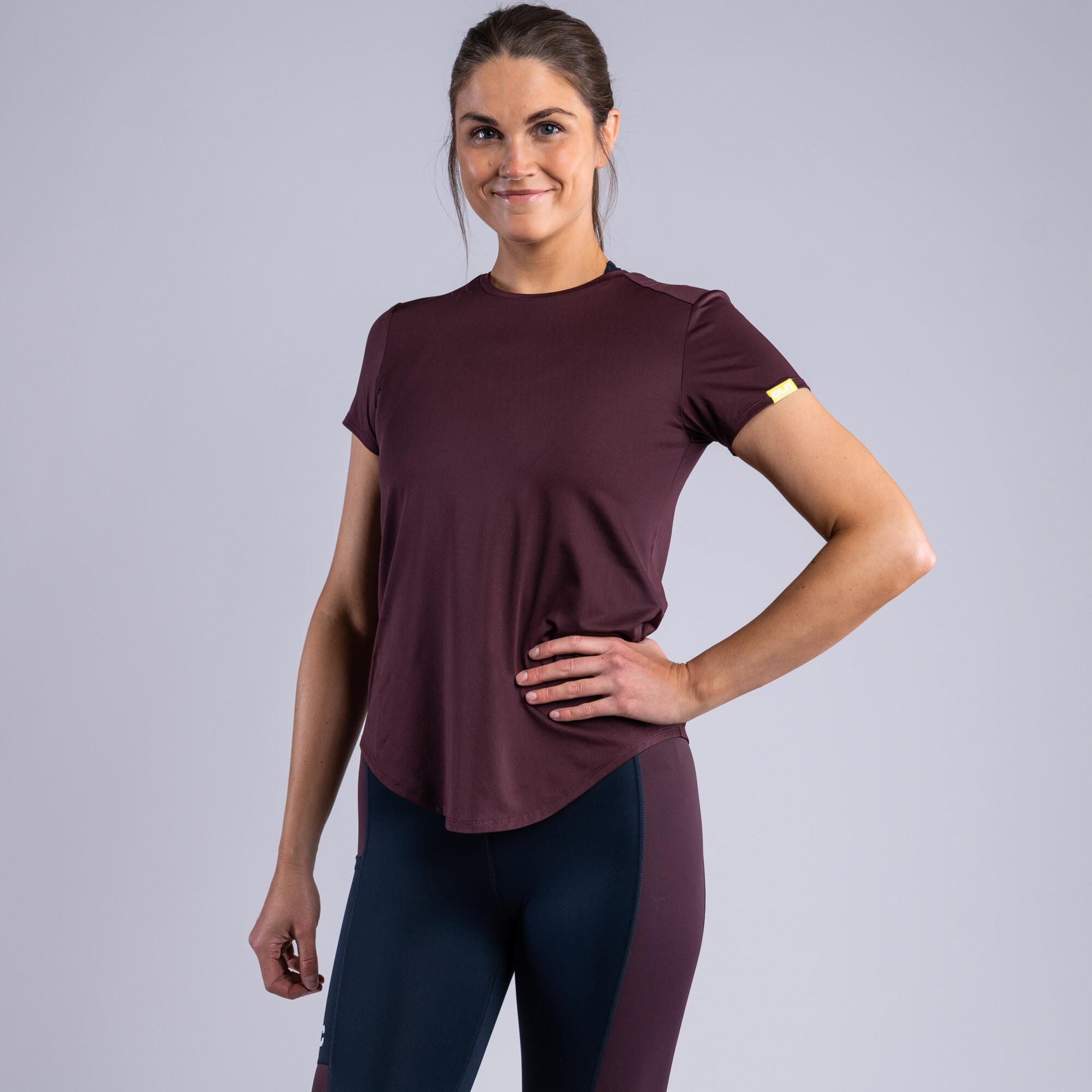 CLN Lucy ws t-shirt Dark wine