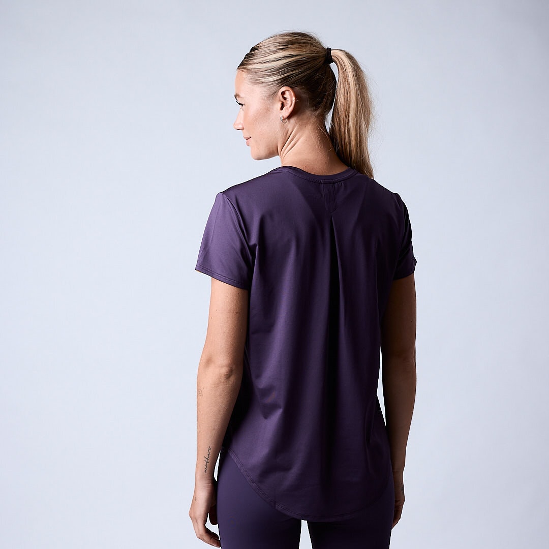 Lucy t-shirt Dark plum