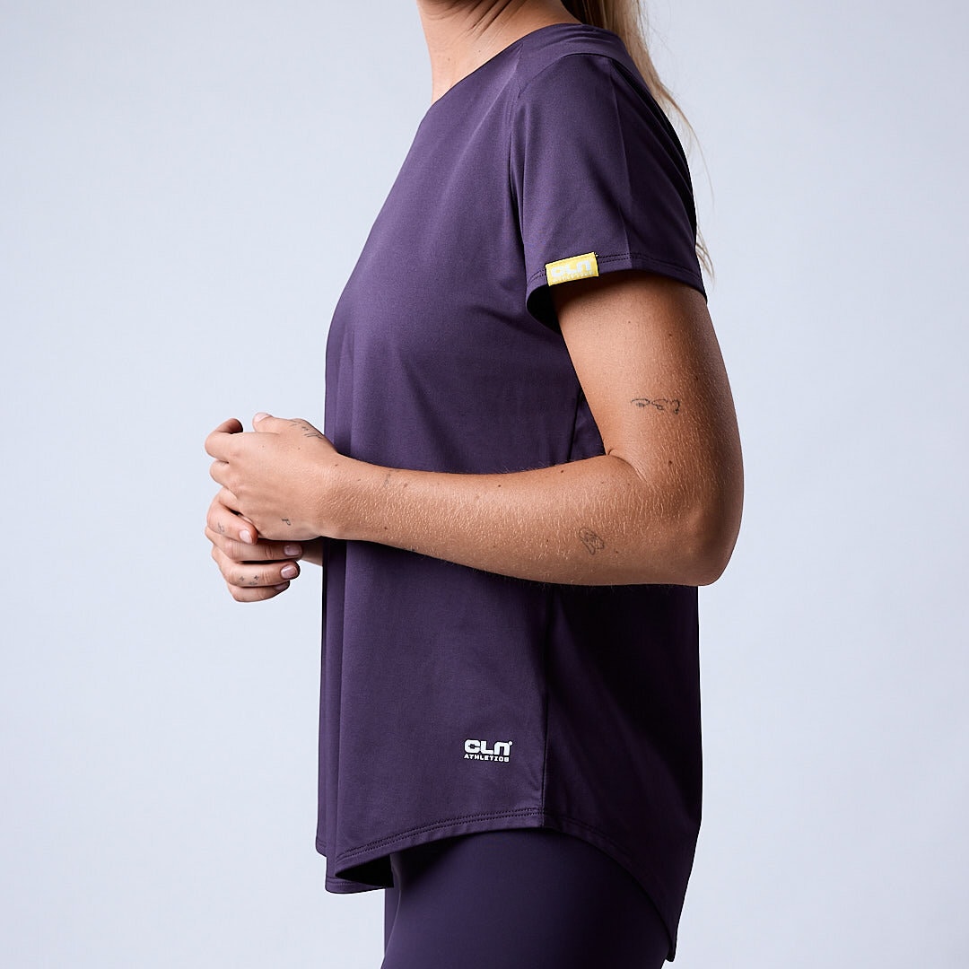 Lucy t-shirt Dark plum