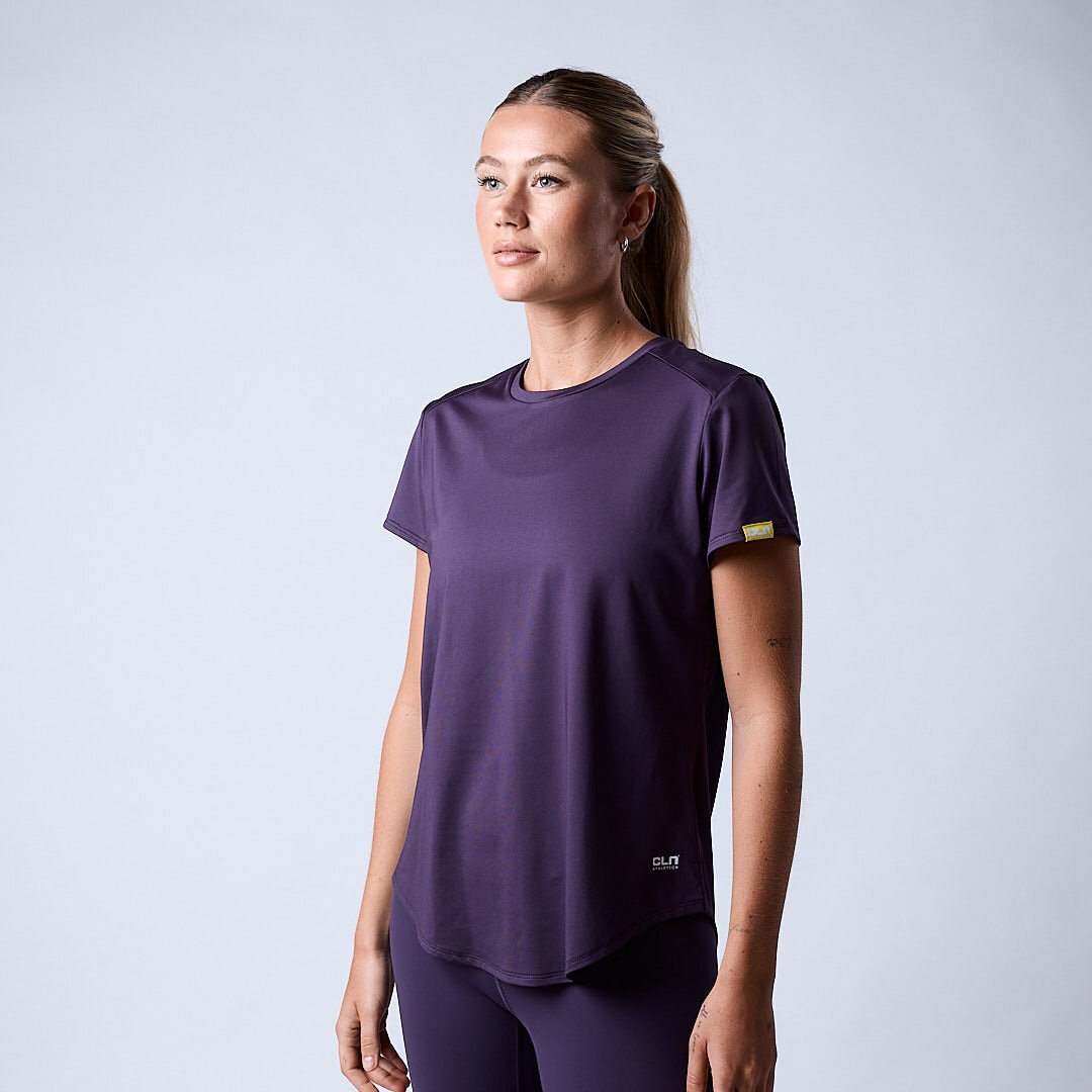 Lucy t-shirt Dark plum