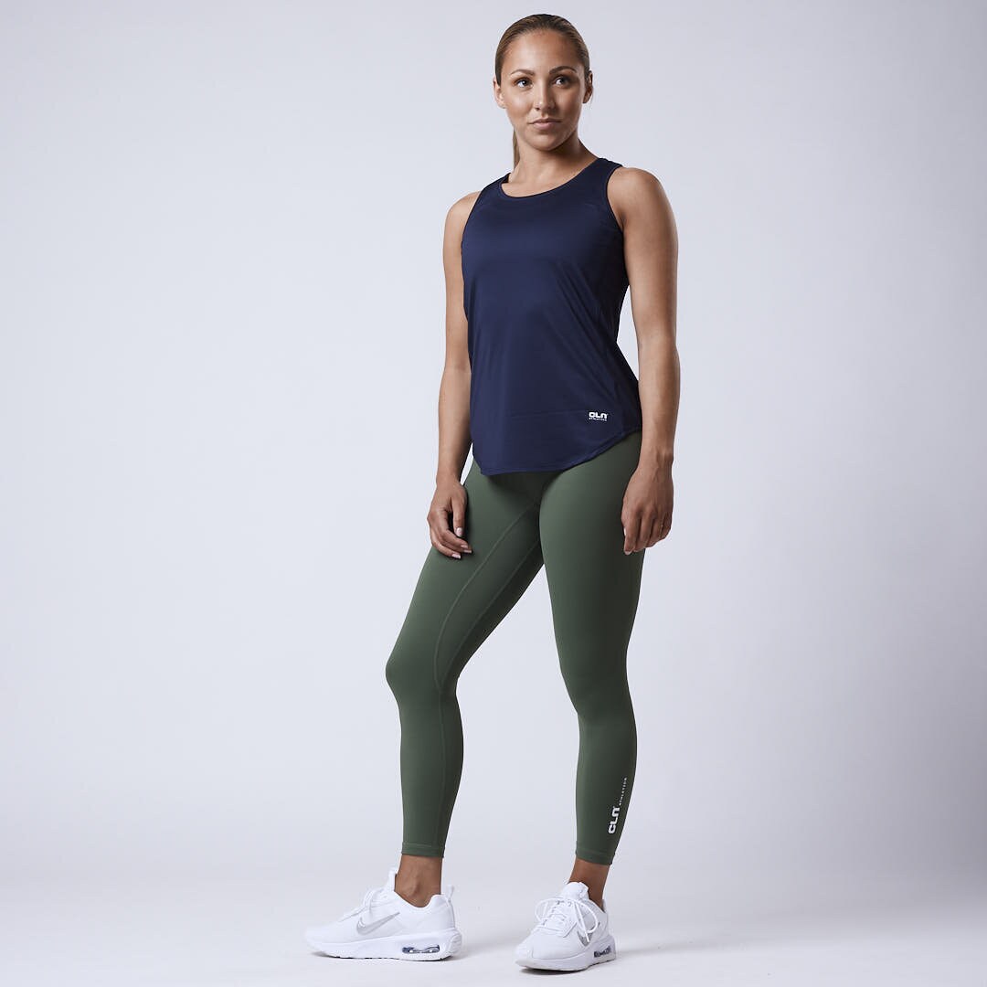 Fuse 7/8 tights Moss green