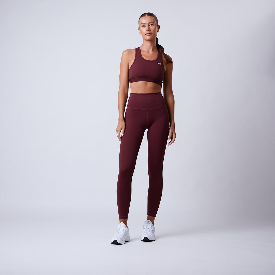 Inhale sport bra Dark red